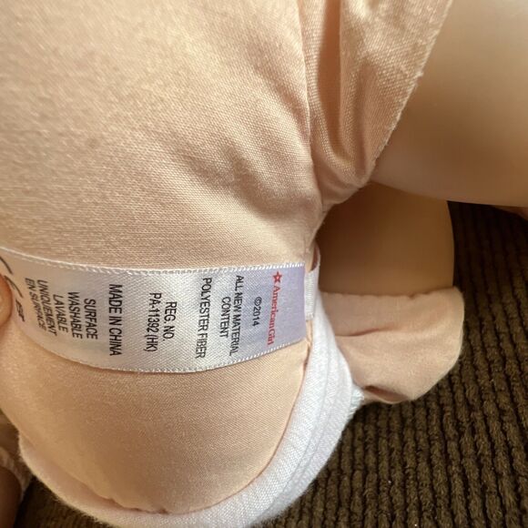 Bitty Baby Doll American Girl Brown Open And Close Eyes 2014 - Picture 5 of 5